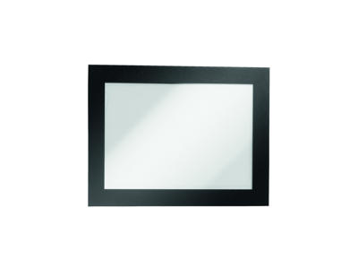 Skilt Duraframe® A6 sort magnetisk 5 stk