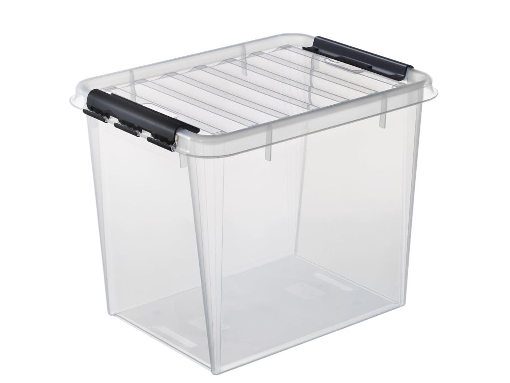 Plastkasse SmartStore 50x39x41 cm med låg