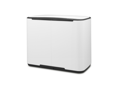 Brabantia Pedalspand Bo | 11 + 23 liter | Hvid