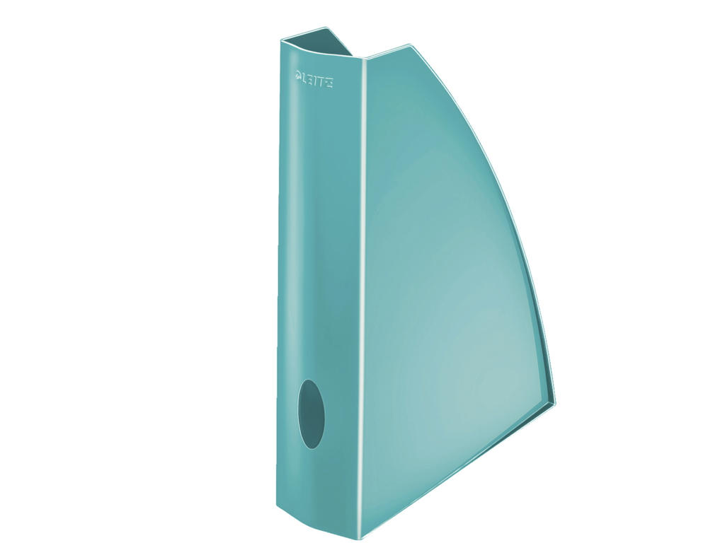 Tidsskriftsamler A4 Leitz WOW isblå