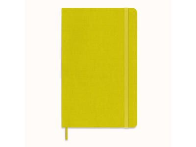 Notesbog Moleskine | Classic Hard | Linjeret | L | Hay-Yellow Silke