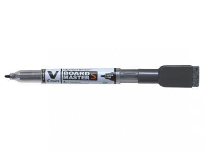 Whiteboardmarker Pilot Begreen ultra fine m/magnet+visker sort