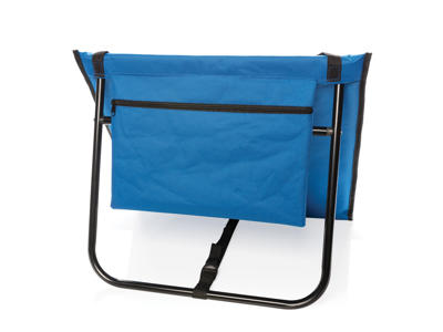 Foldbar lounge strandstol, blå
