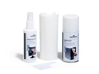 Rensesæt med skum 150 ml/spray 125 ml + 10 klude