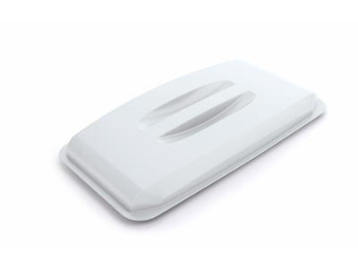 Låg t/Durabin 60L. hvid 