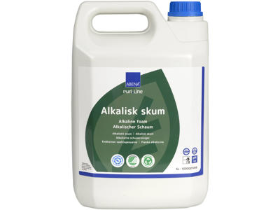 Skumrengøring Puri-Line alkalisk uden farve og parfume 5 L.