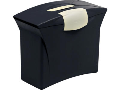 Hængemappeboks INTIGO m/låg, sort