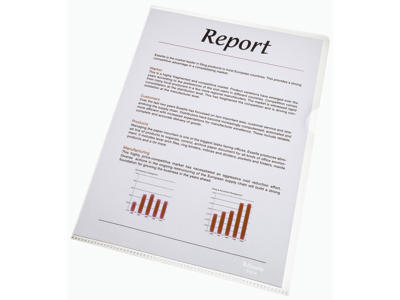 Plastomslag A4 0,105 glasklar 100 stk Esselte