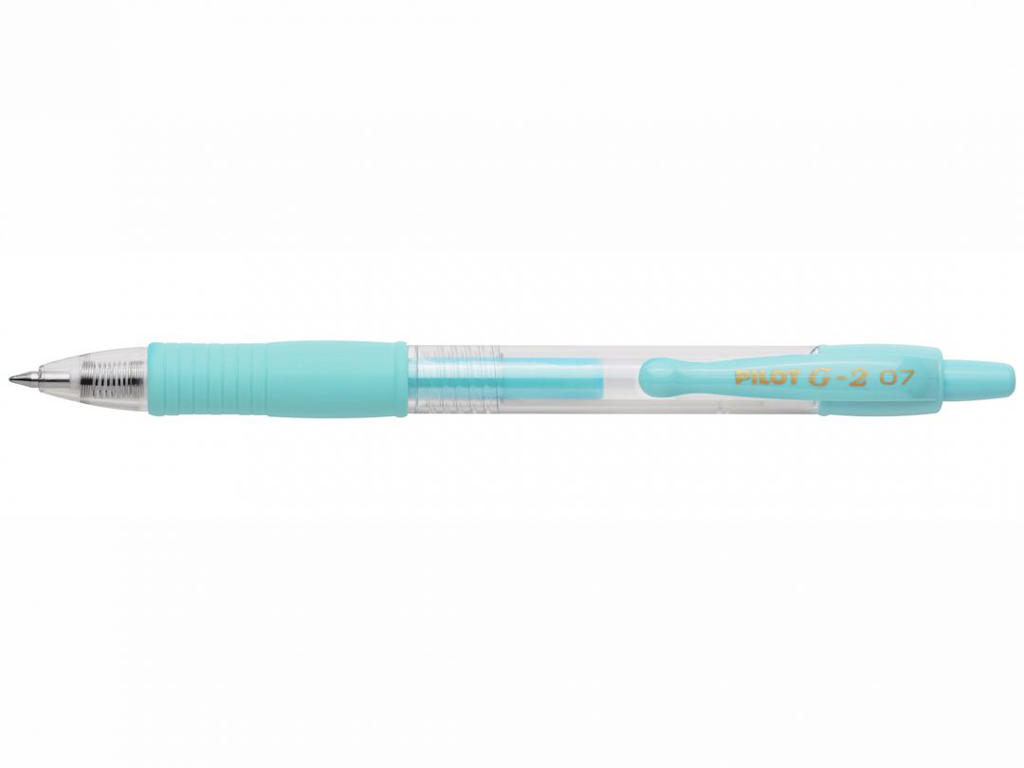 Pilot gelpen G-2 pastel 0,7 medium blå