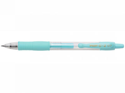 Pilot gelpen G-2 pastel 0,7 medium blå