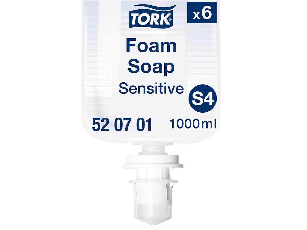 Skumsæbe Tork S4 520701 ekstra mild 6 x 1 liter