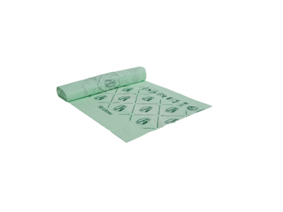 Spandeposer 43x45 10L BioBag grøn 25 stk.