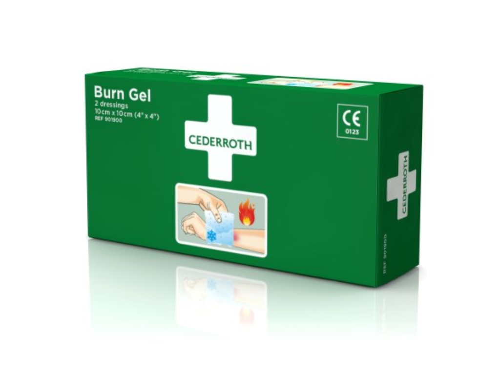 Forbrændingsbandage burn gel Cederroth 2 stk