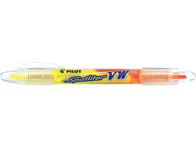 Overstregningstusch | Pilot | Twin | gul/orange