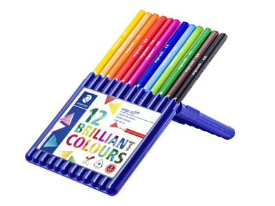 Farveblyant Ergosoft 157-SB12 12 ass. farver