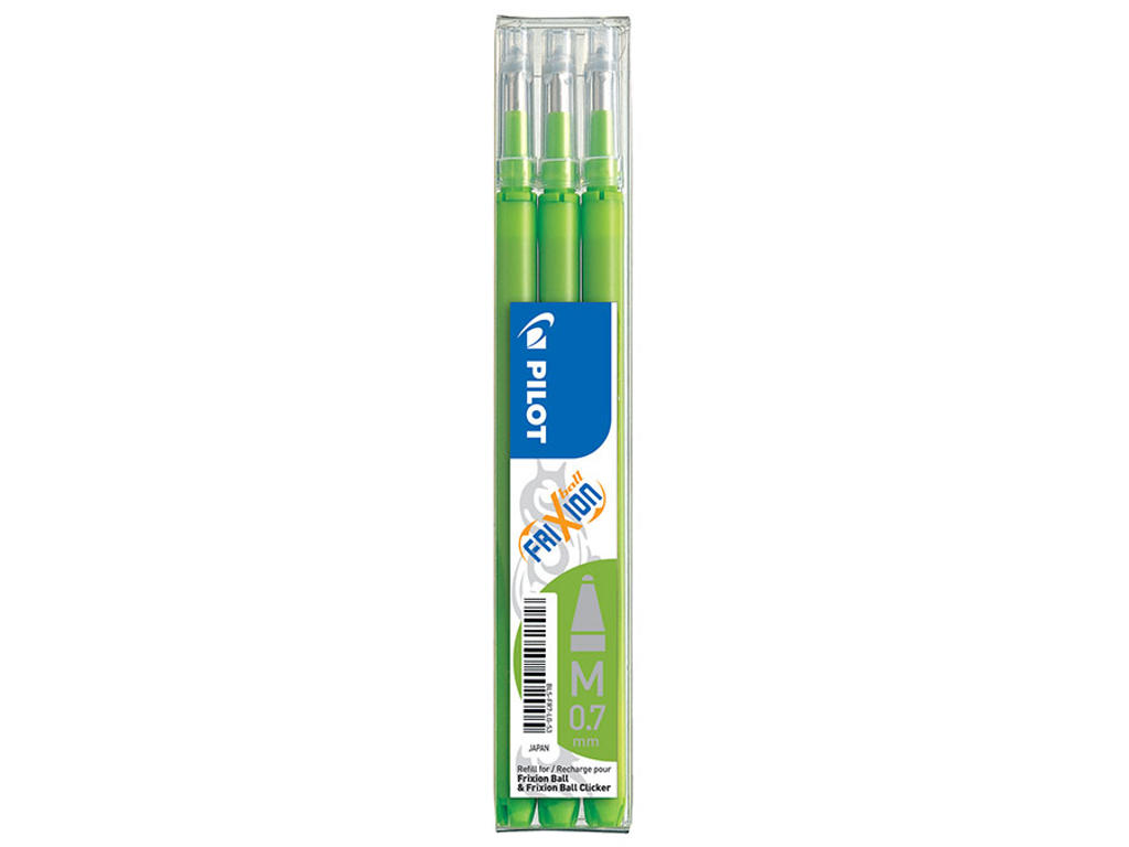 Refill Pilot FriXion lime 0,7 mm 3-stk