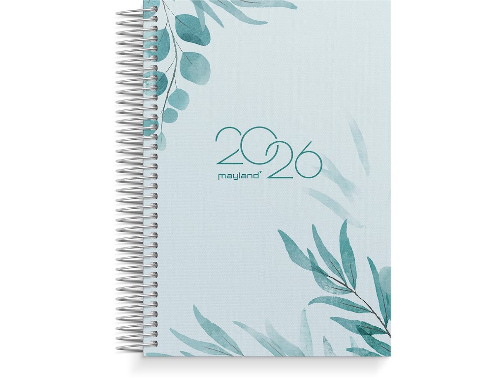 Dagkalender mønstret karton 2026