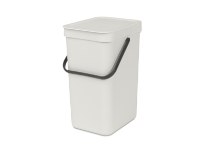 Brabantia affaldsspand med låg | 12 liter | Hvid | Affaldssystem