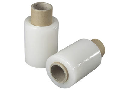 Strækfilm mini med brems 100 mm x 150 m klar 20 my