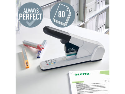 Blokhæfter Leitz 5551 grå