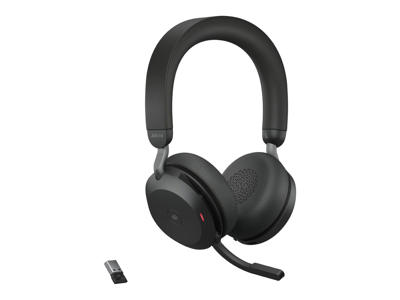 Headset Jabra Evolve2 75 stereo med ladestander