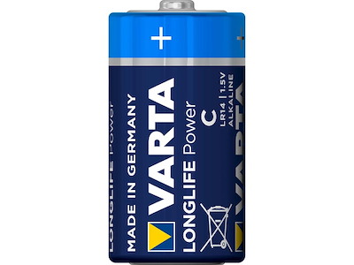 Batteri Varta Longlife Power C 2 stk
