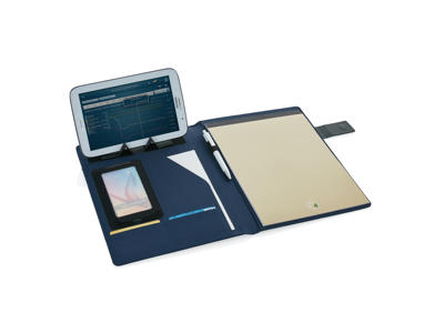 Basic tech portfolio, blå