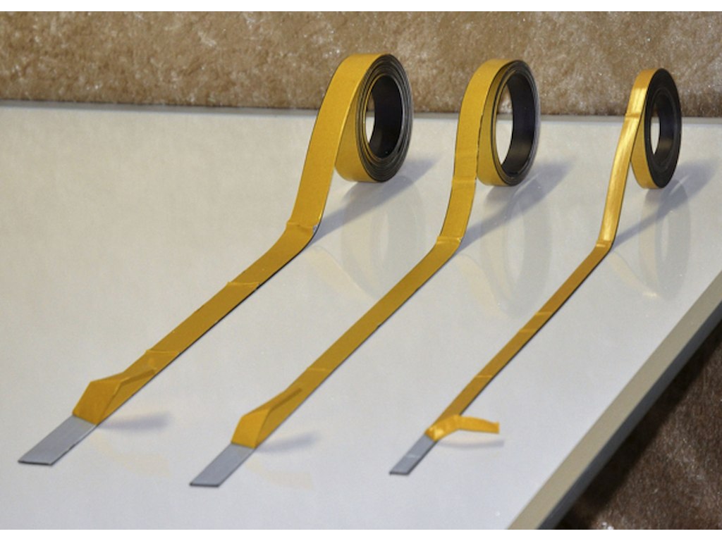 Magnettape brun 50 mm x 30 m selvkl.