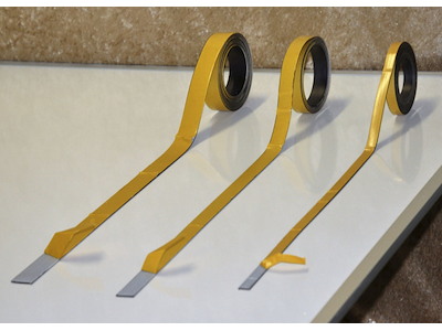 Magnettape brun 50 mm x 30 m selvkl.