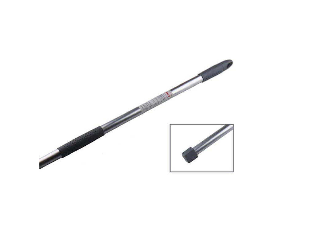 Skaft Mery minimop 140 cm alu sekskantet gevind