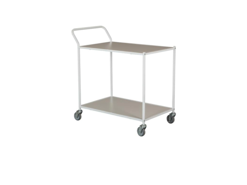 Bordvogn med 2 hylder 1007