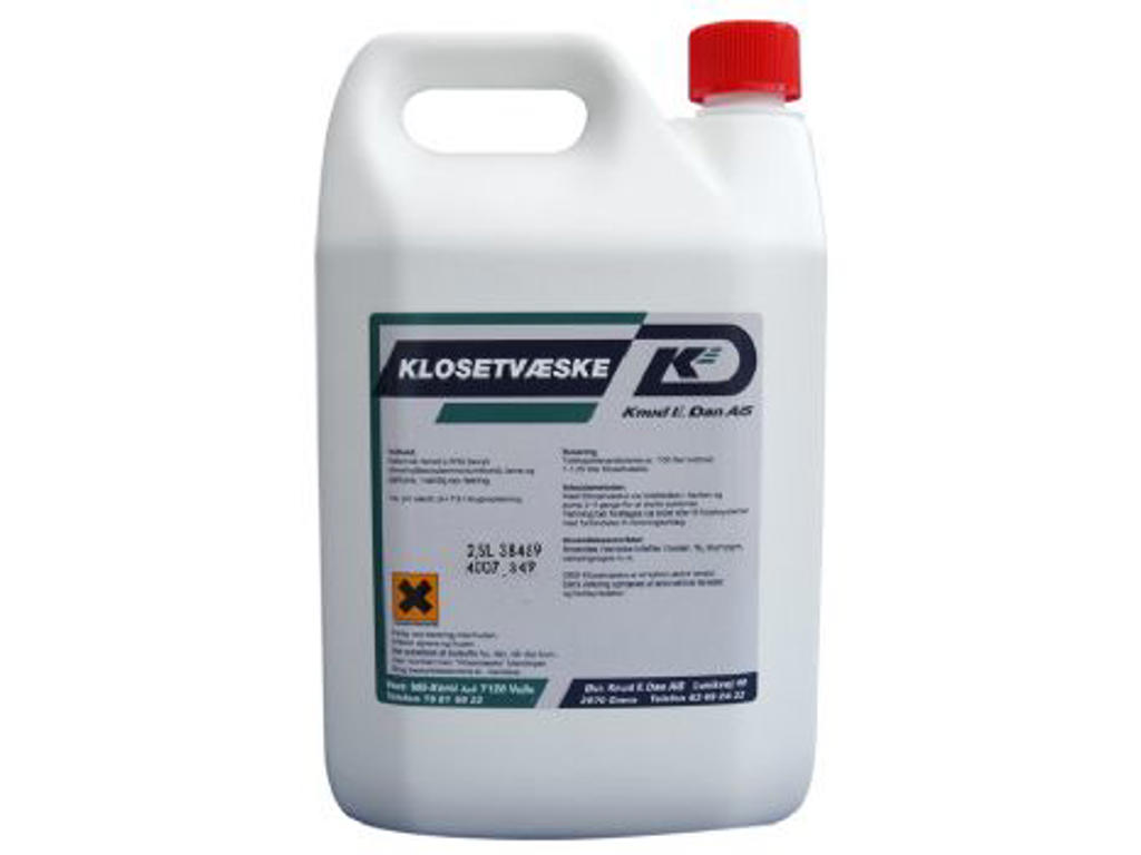 Klosetvæske Knudedan 2,5 liter