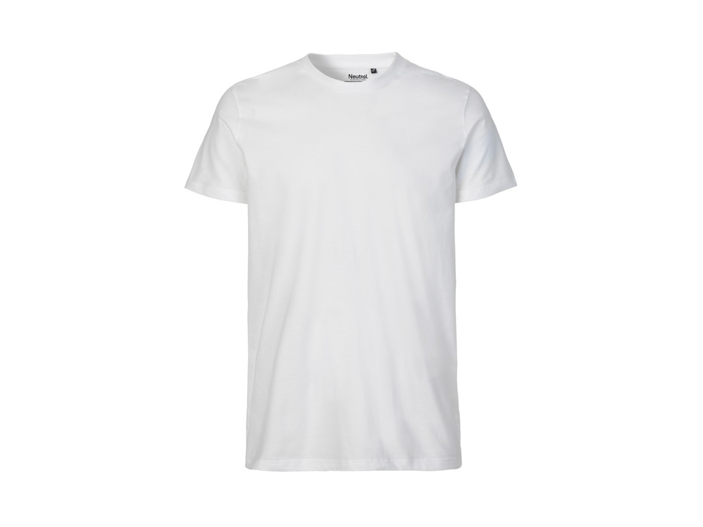 Herre Fit T-shirt Neutral O61001 hvid