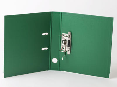 Brevordner A4 50 mm Q-Line grøn