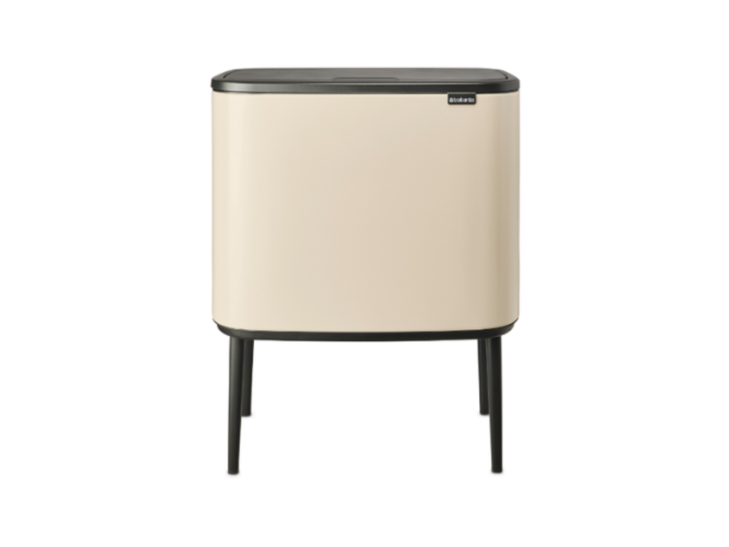 Brabantia affaldsspand med låg | Bo Touch Bin | 11 + 23 liter | Beige