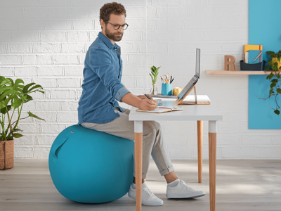 Balancebold Leitz Ergo Cosy Active blå Ø65 cm