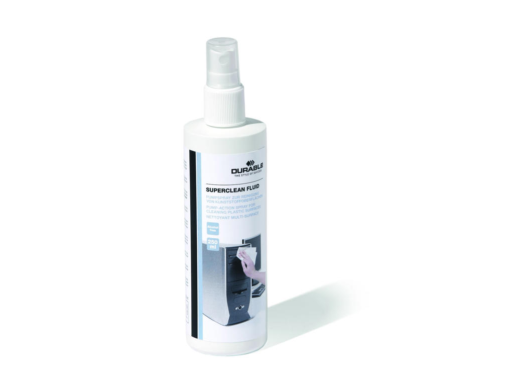 Rensespray Durable Superclean til plastoverflader 250ml
