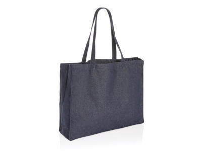 Impact AWARE™ genanvendt denim shopper, blå