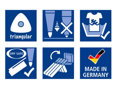 Staedtler triplus 323 10 ass. farver