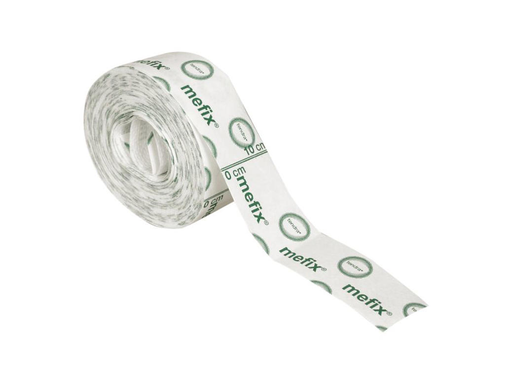 Fikseringstape Mefix 5cmx10m hvid usteril 