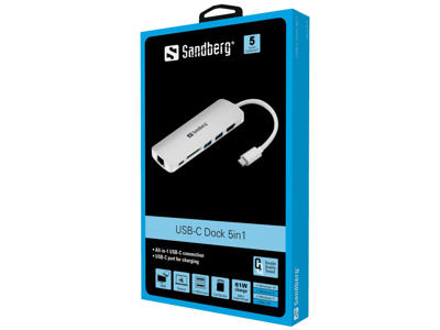 USB-C TIL DOCK 5IN1