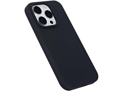 Cover iPhone 15 Pro silikone sort