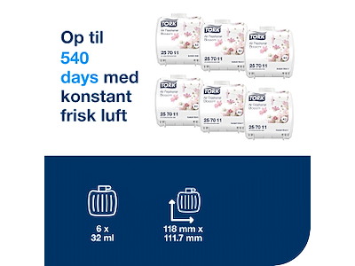Duftfrisker Tork Constant Airfreshener Blomst A3 257011
