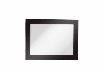 Skilt Duraframe® A6 sort magnetisk 5 stk