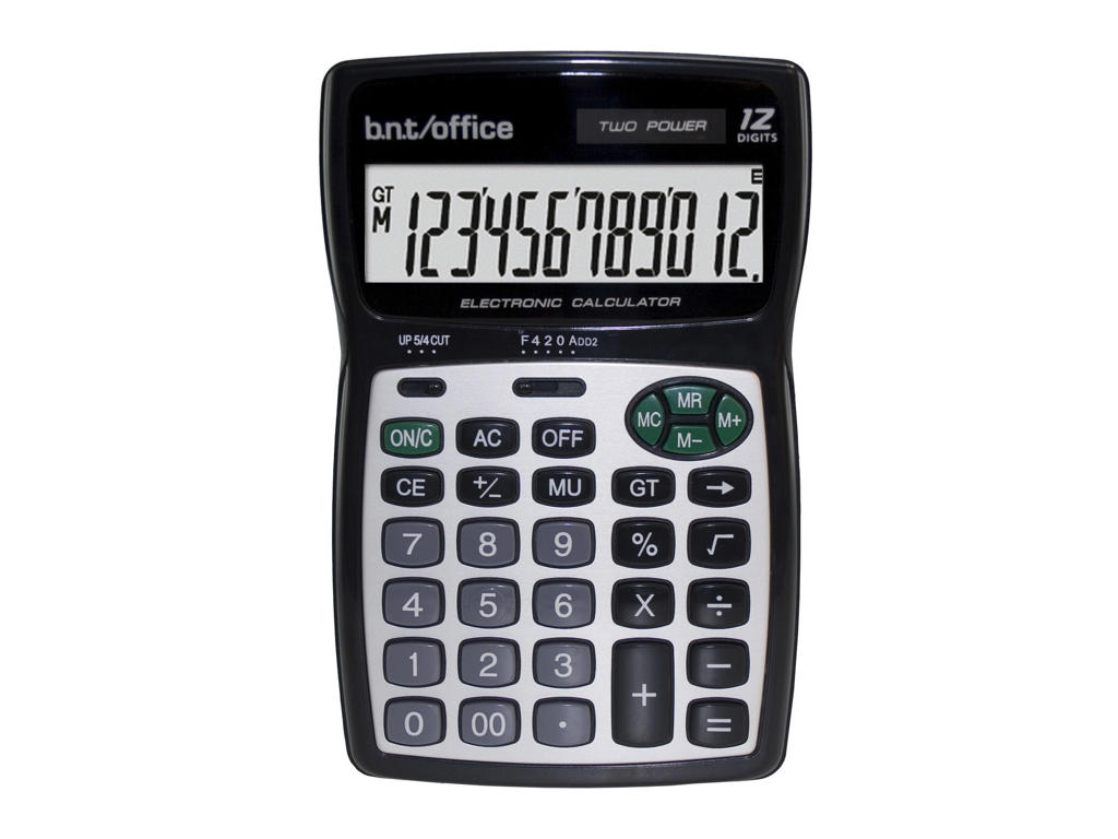 Lommeregner BNT Office 109100 12 cifre