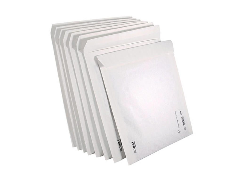 Boblekuvert Ecomax No. 20/K (indv 345x470mm ) hvid 50 stk