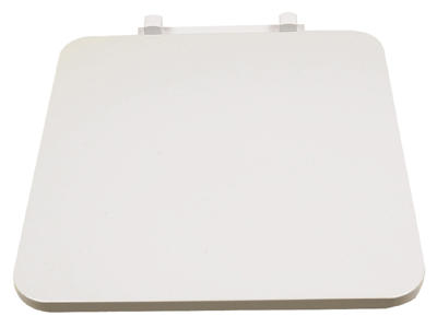 Låg til affaldsstativ grå