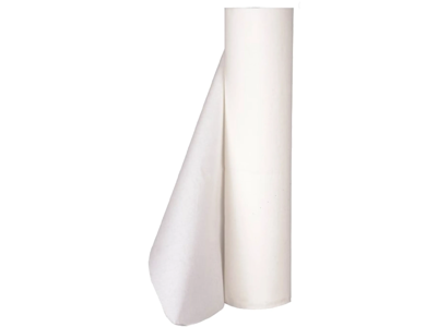 Lejepapir 60 cm x 50 meter 2-lags hvid perforeret