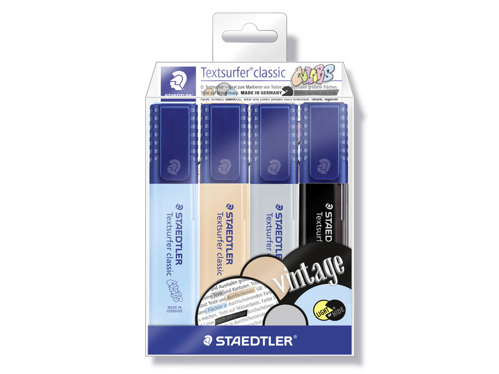 Overstregningstusch | Staedtler | 364-WP | 4 ass vintage