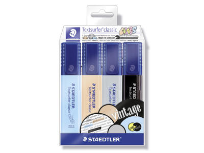 Overstregningstusch | Staedtler | 364-WP | 4 ass vintage